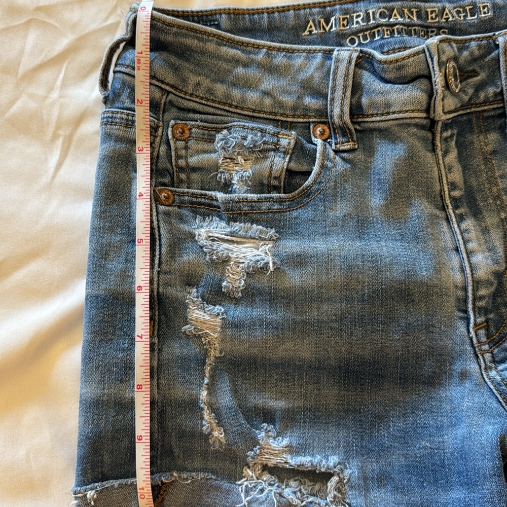 American Eagle Hi-Rise Shortie Shorts Bundle Size 4 - Picture 12 of 13